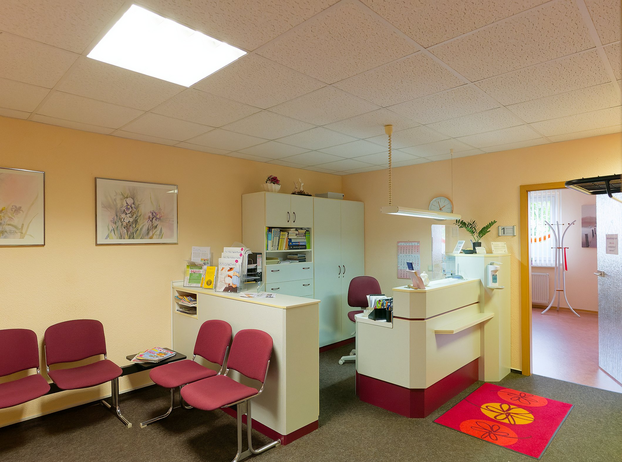 Empfang Physiotherapie Schmutzler in Gera